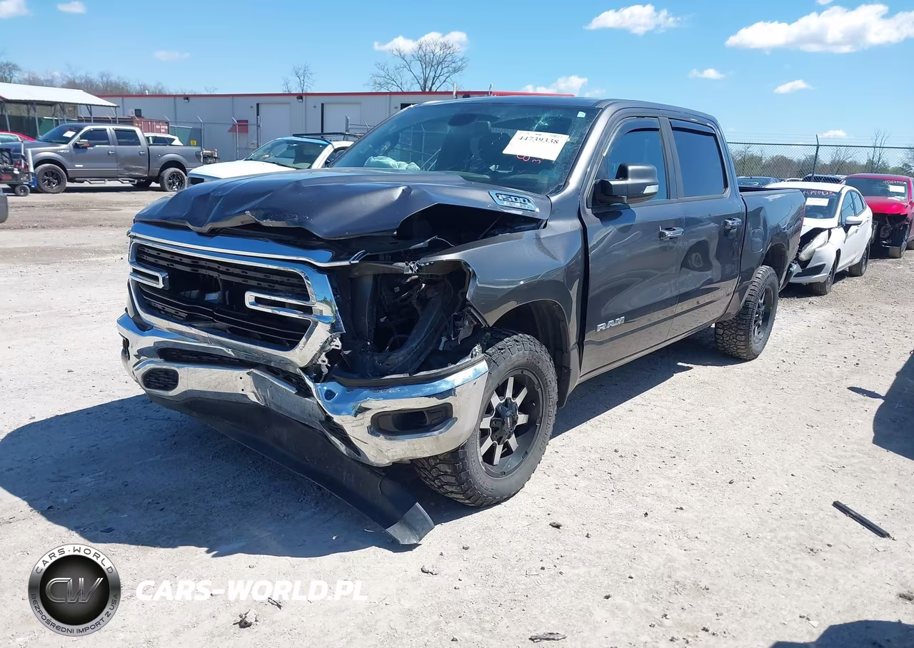 2019 Ram 1500 Big Horn-Lone Star 4X4 5'7 Box VIN:1C6SRFFT0KN714470 - 2
