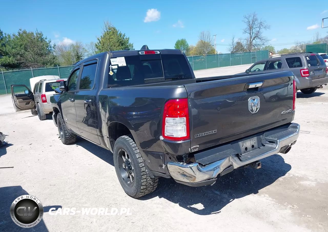 2019 Ram 1500 Big Horn-Lone Star 4X4 5'7 Box VIN:1C6SRFFT0KN714470 - 3