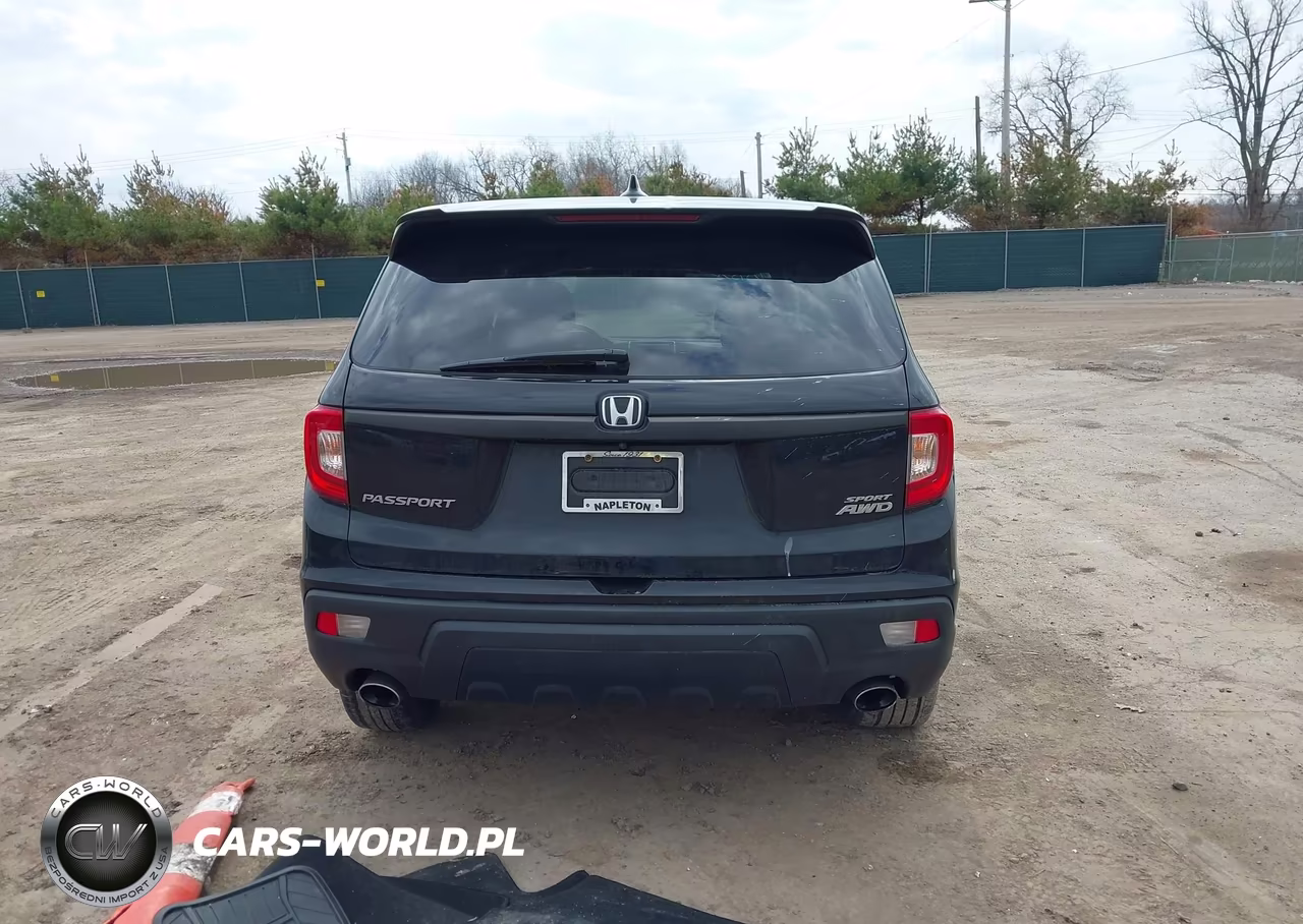2020 Honda Passport Awd Sport VIN:5FNYF8H29LB000462 - 16
