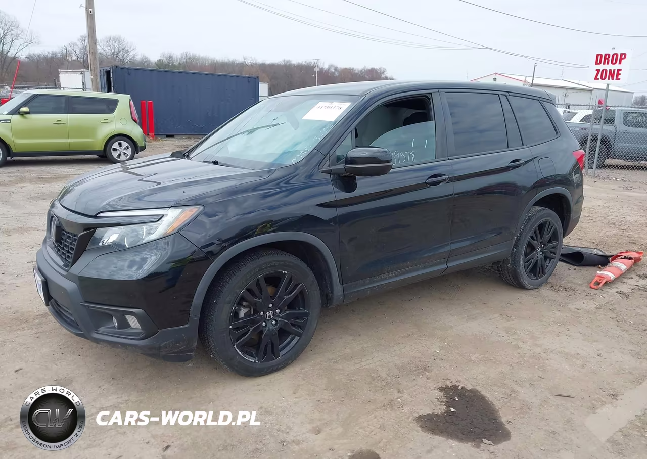 2020 Honda Passport Awd Sport VIN:5FNYF8H29LB000462 - 2