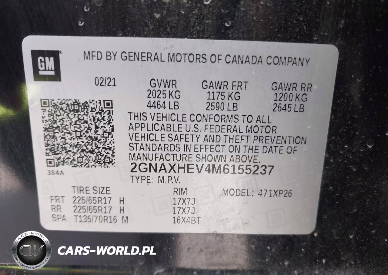 2021 Chevrolet Equinox Fwd Ls VIN:2GNAXHEV4M6155237 - 9