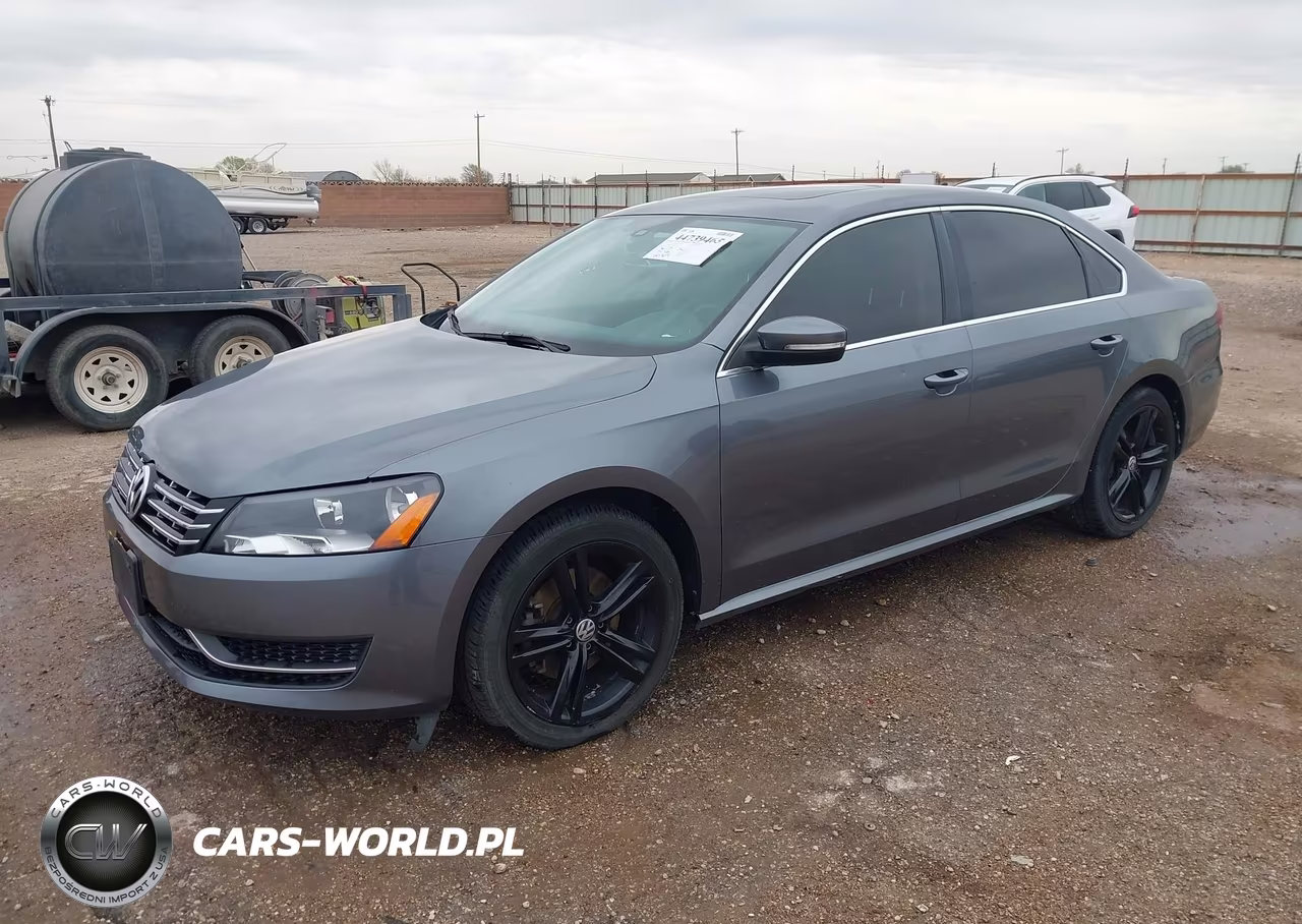 2015 Volkswagen Passat 2.0L Tdi Se VIN:1VWBV7A39FC090961 - 2