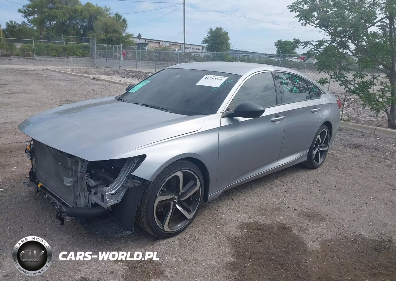 2021 Honda Accord Sport VIN:1HGCV1F32MA078268 - 2