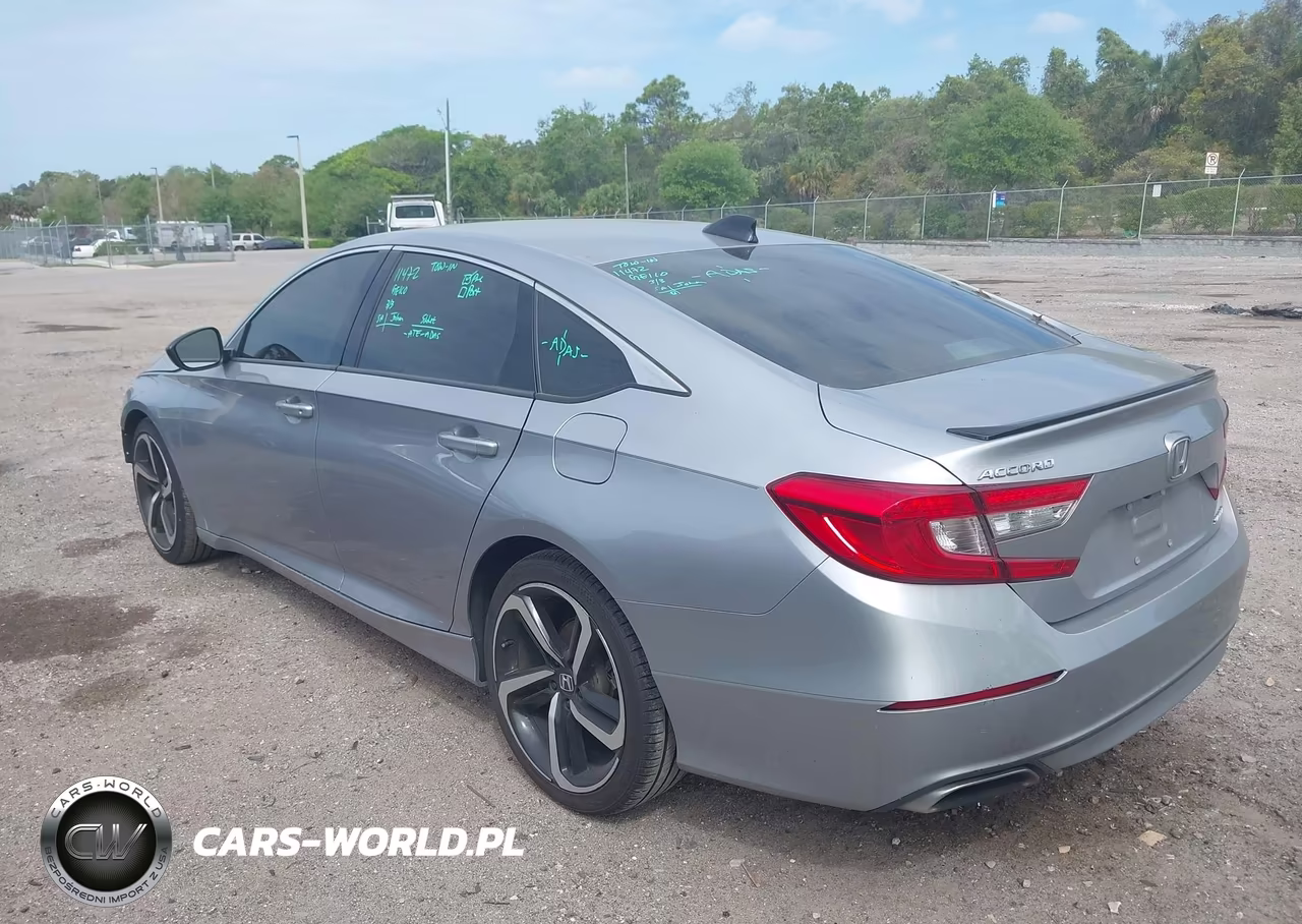 2021 Honda Accord Sport VIN:1HGCV1F32MA078268 - 3