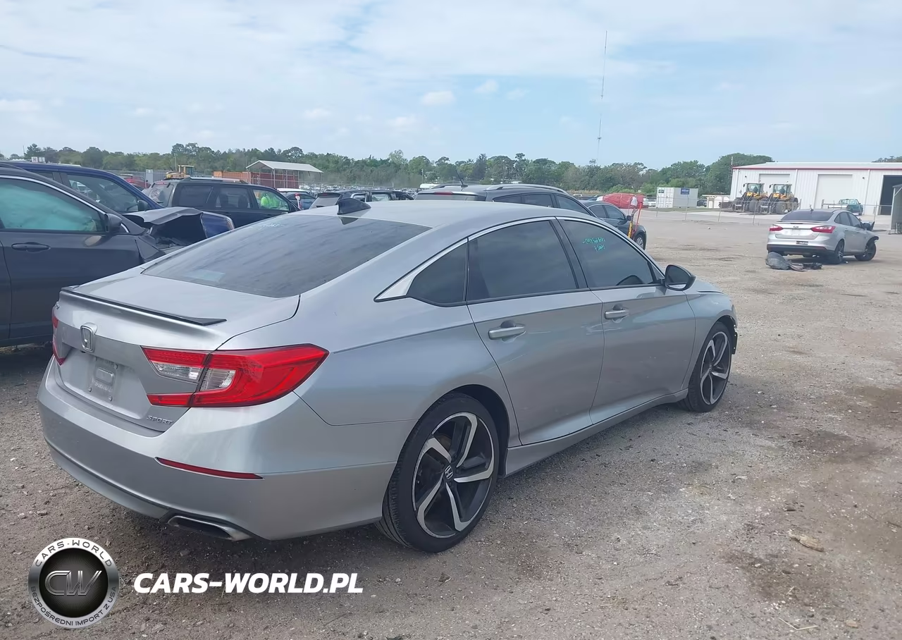 2021 Honda Accord Sport VIN:1HGCV1F32MA078268 - 4