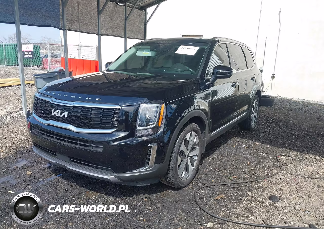 2022 Kia Telluride S VIN:5XYP64HC4NG296371 - 2