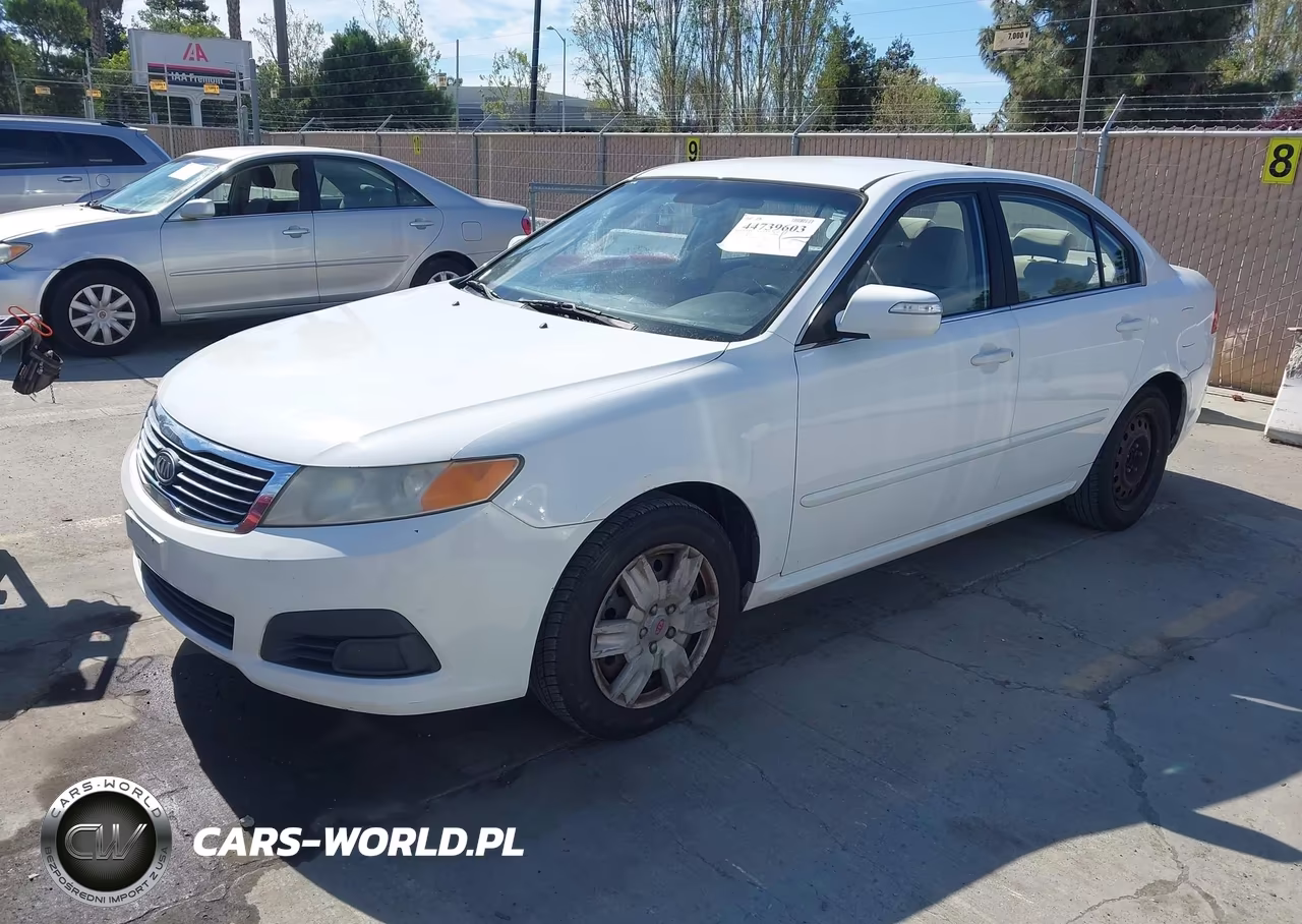 2009 Kia Optima Lx VIN:KNAGE228995333356 - 2