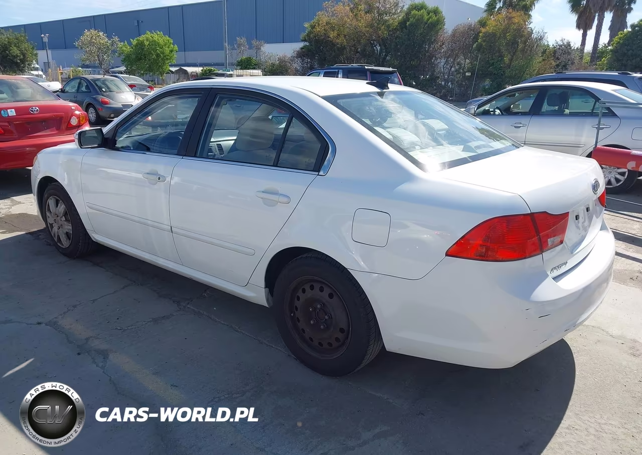 2009 Kia Optima Lx VIN:KNAGE228995333356 - 3