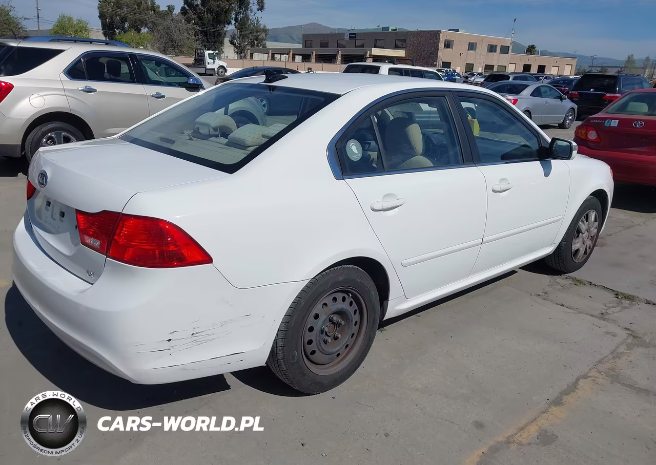 2009 Kia Optima Lx VIN:KNAGE228995333356 - 4