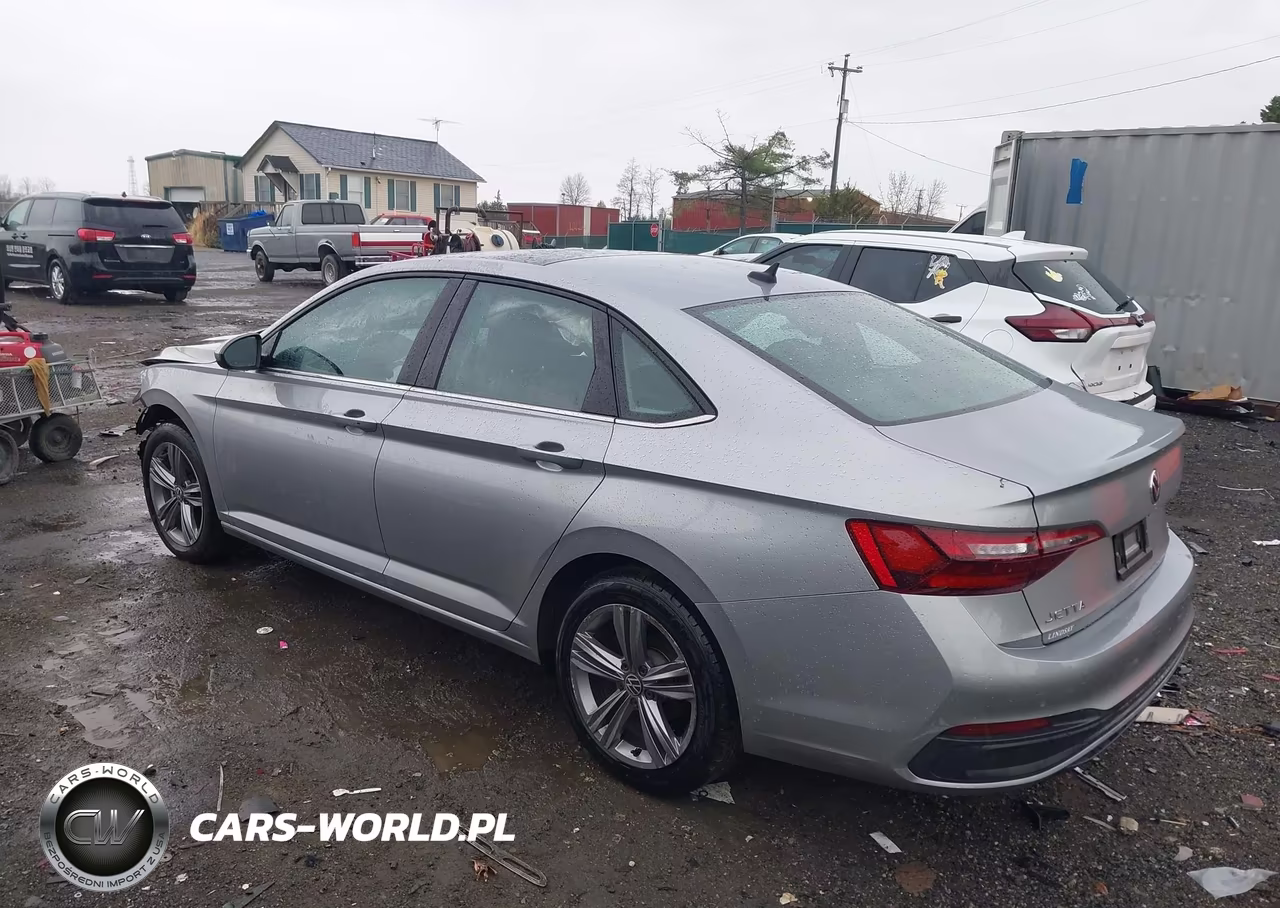 2022 Volkswagen Jetta 1.5T Se VIN:3VW7M7BU7NM003720 - 3