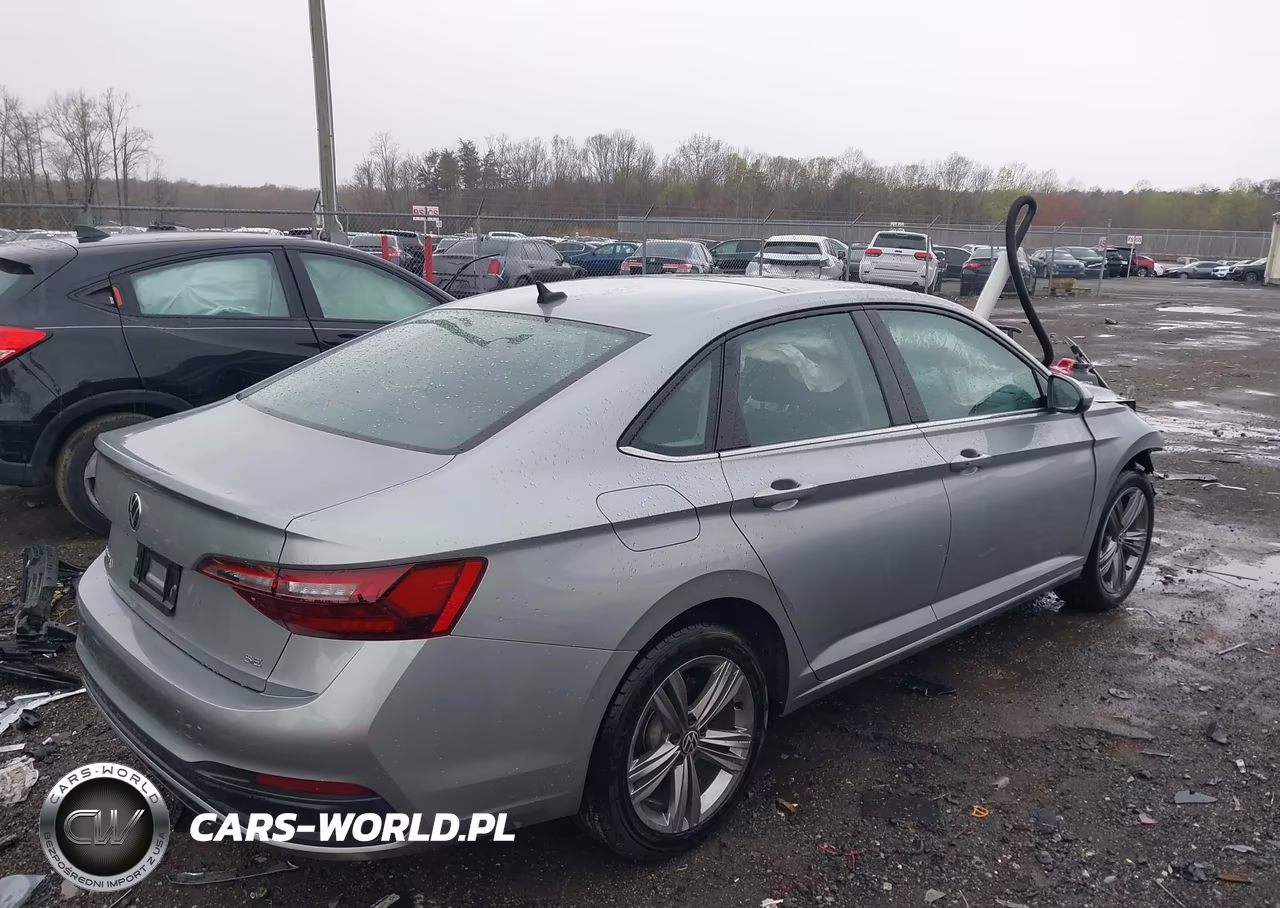 2022 Volkswagen Jetta 1.5T Se VIN:3VW7M7BU7NM003720 - 4