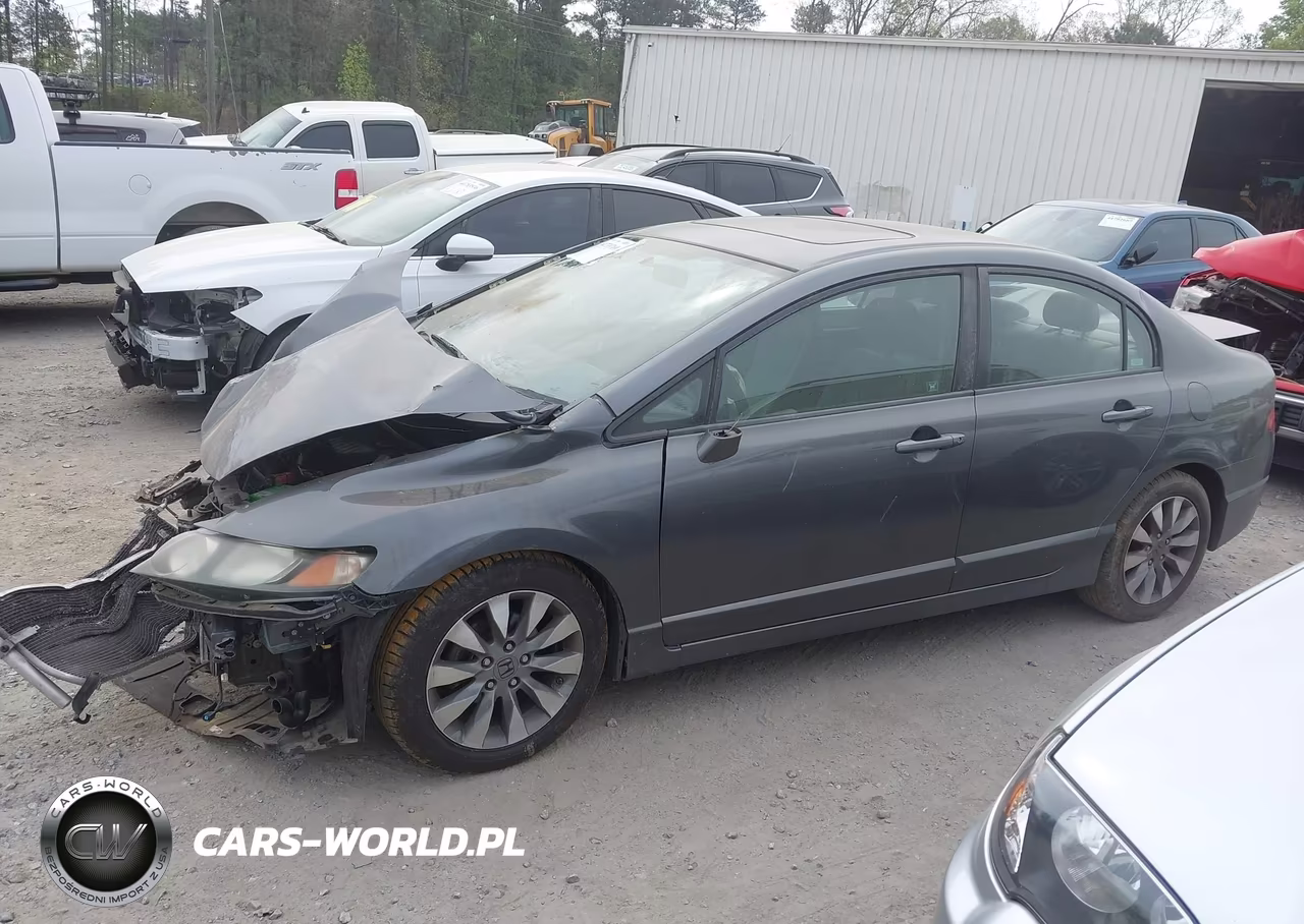 2009 Honda Civic Ex VIN:2HGFA16889H360718 - 14