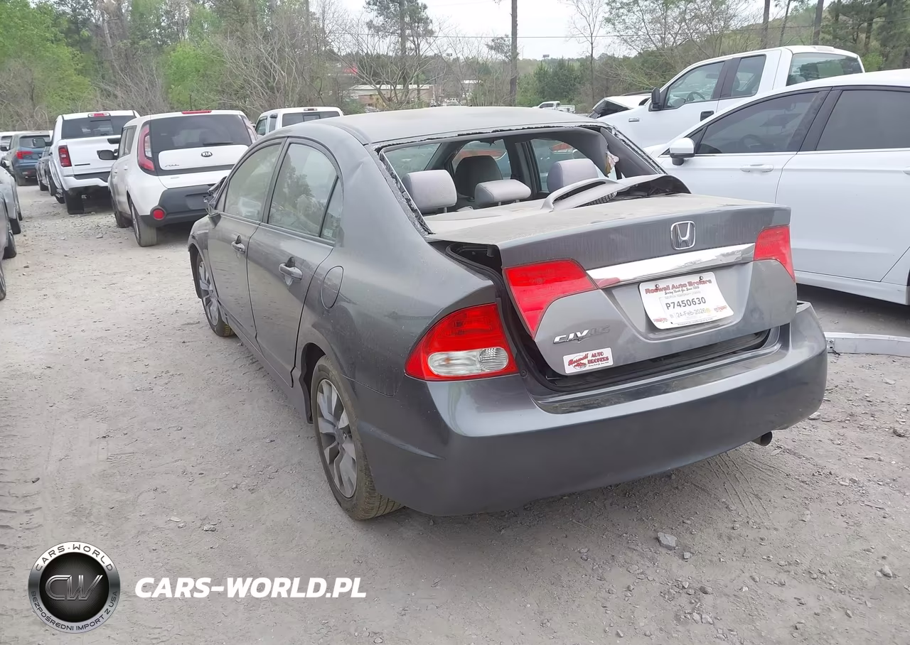 2009 Honda Civic Ex VIN:2HGFA16889H360718 - 3