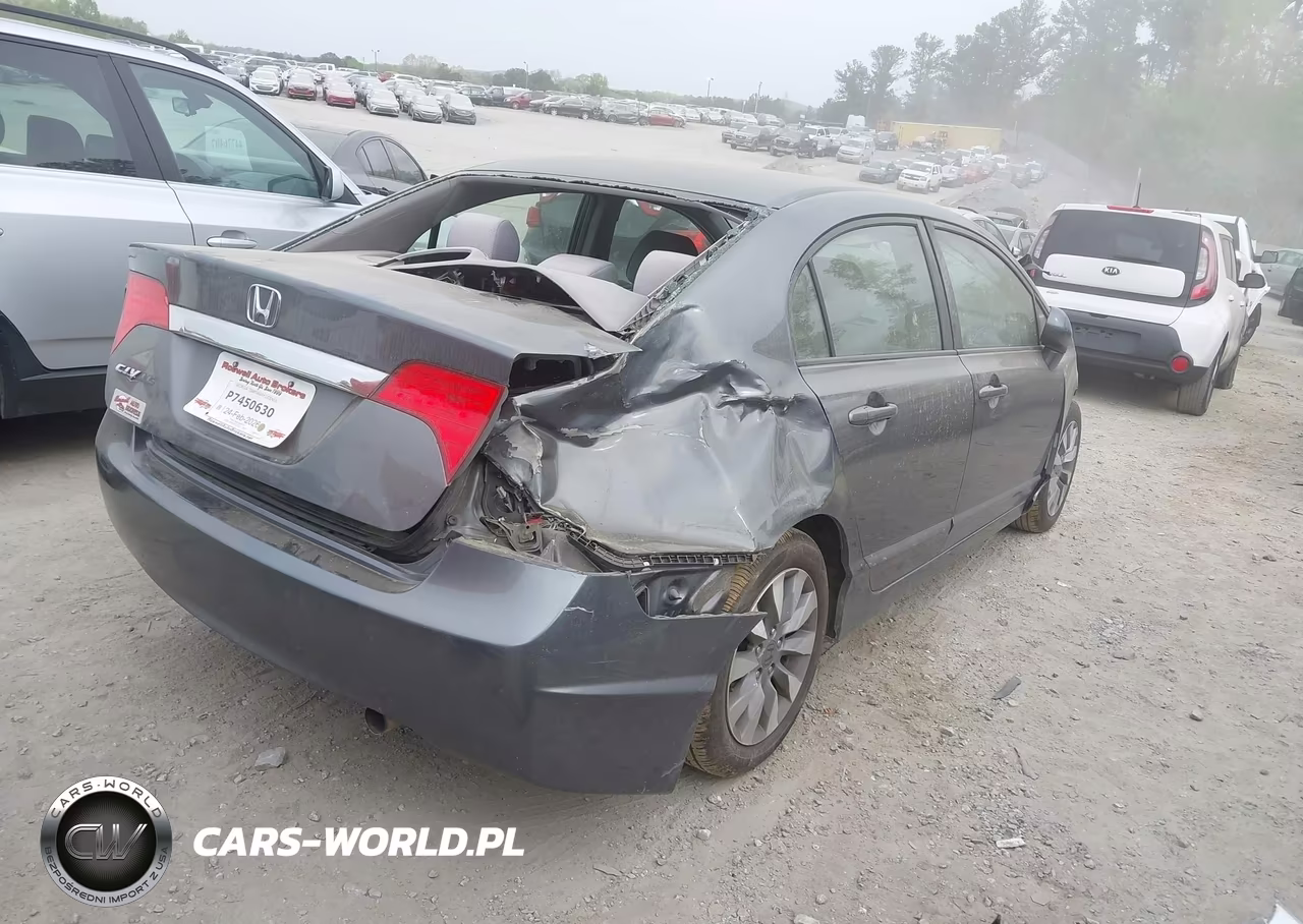 2009 Honda Civic Ex VIN:2HGFA16889H360718 - 4