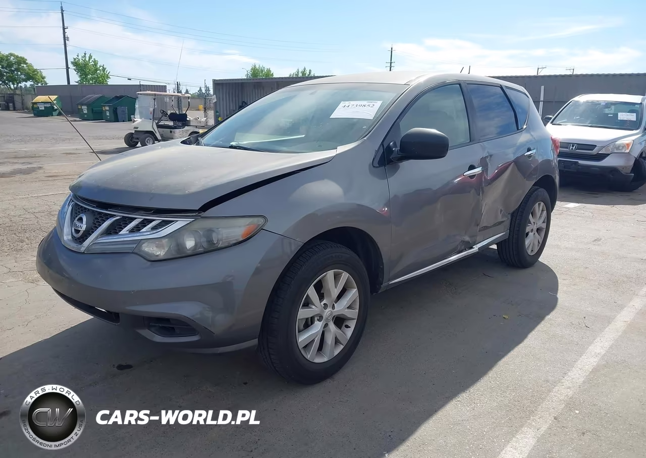 2013 Nissan Murano S VIN:JN8AZ1MU6DW211241 - 2