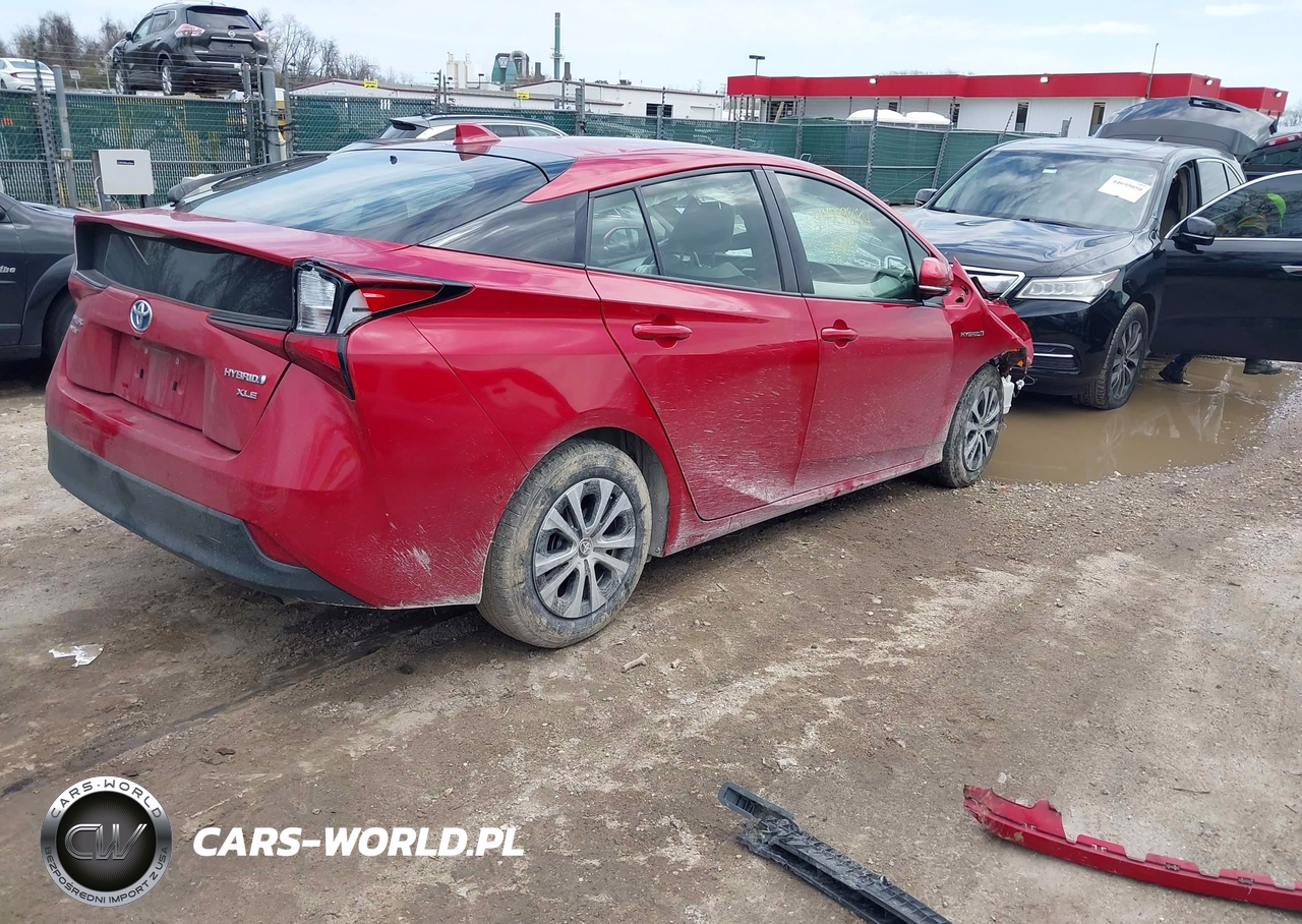 2020 Toyota Prius Xle Awd-E VIN:JTDL9RFU4L3014021 - 4