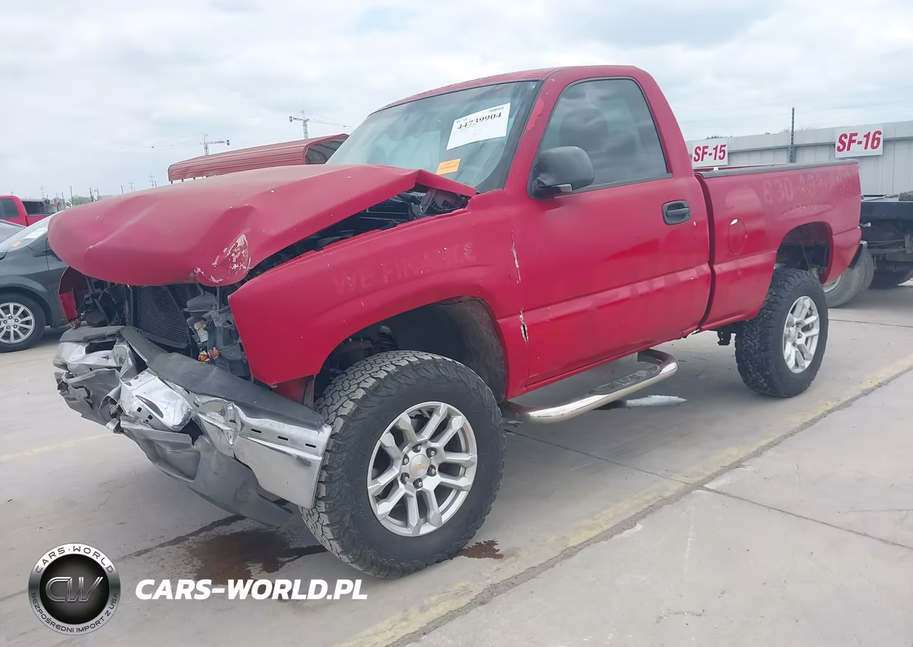 2005 Chevrolet Silverado 1500 Work Truck VIN:1GCEC14V15Z113547 - 2