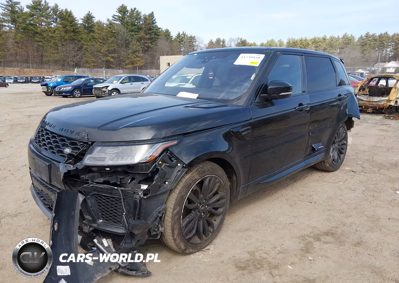 2021 Land Rover Range Rover Sport Hse Silver Edition Mhev VIN:SALWR2SU3MA780774 - 2