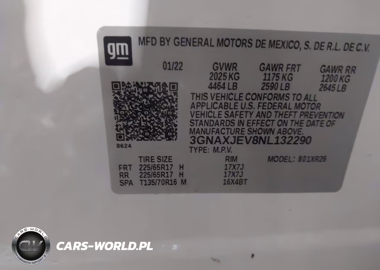 2022 Chevrolet Equinox Fwd 2Fl VIN:3GNAXJEV8NL132290 - 9