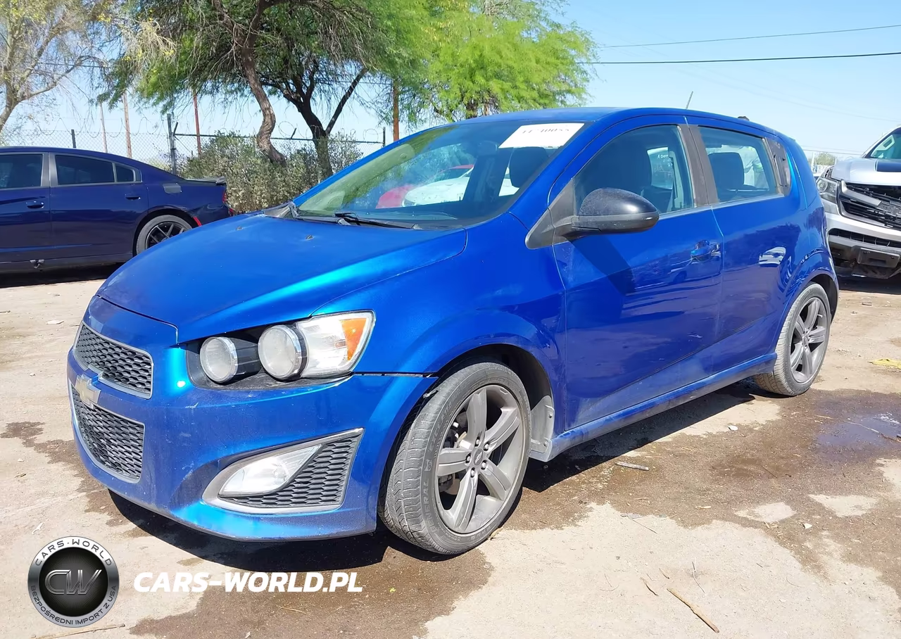 2016 Chevrolet Sonic Rs Manual VIN:1G1JH6SB6G4158451 - 2