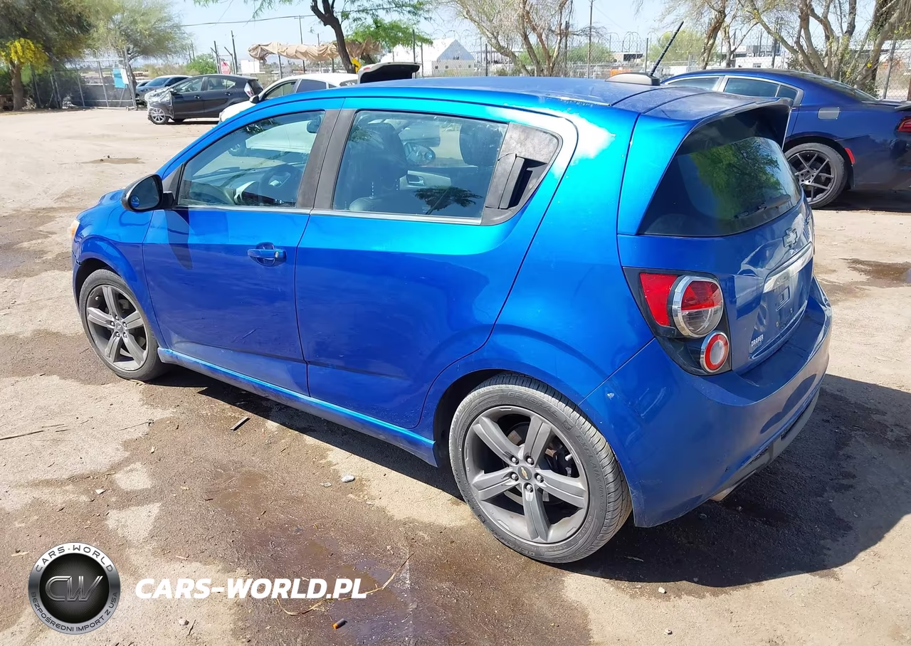 2016 Chevrolet Sonic Rs Manual VIN:1G1JH6SB6G4158451 - 3