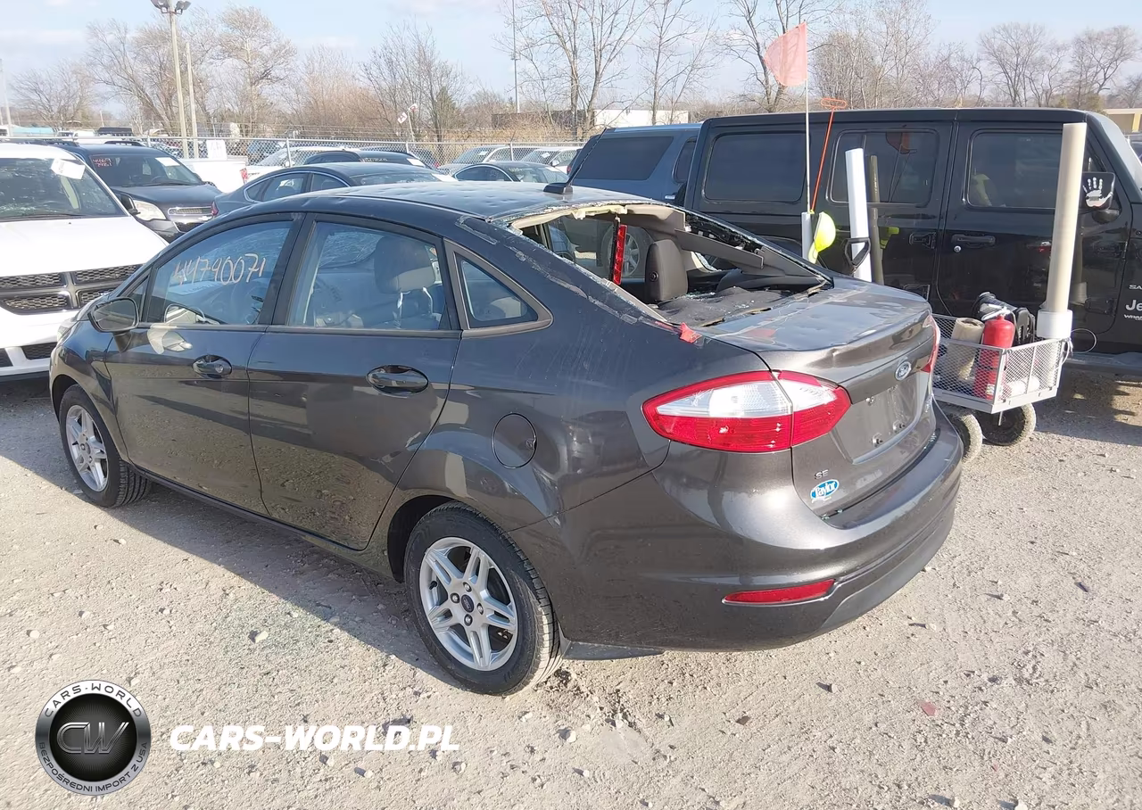 2017 Ford Fiesta Se VIN:3FADP4BJ9HM159043 - 3
