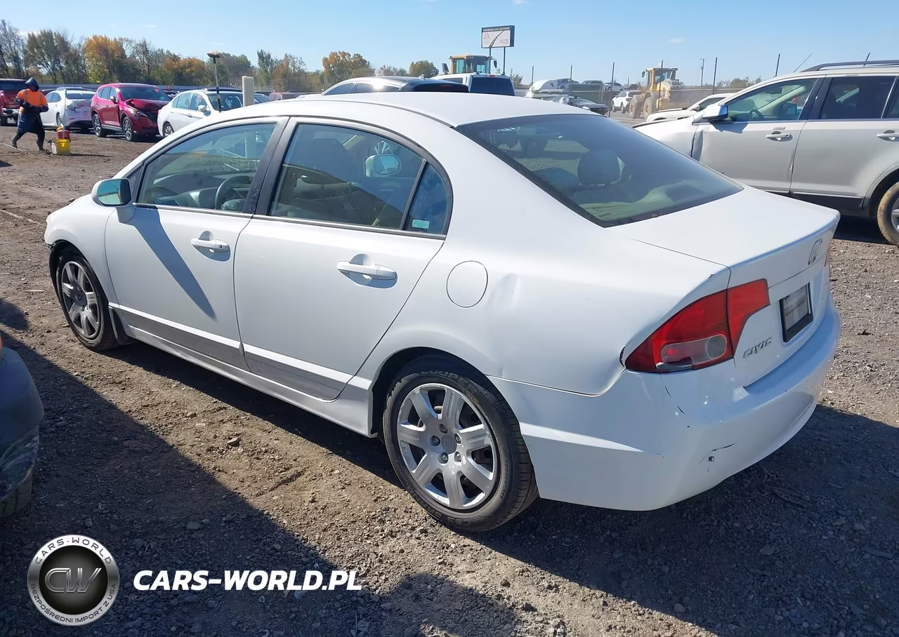 2007 Honda Civic Lx VIN:1HGFA16517L122229 - 3