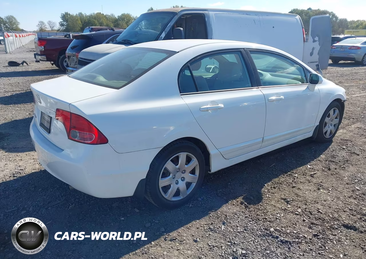 2007 Honda Civic Lx VIN:1HGFA16517L122229 - 4