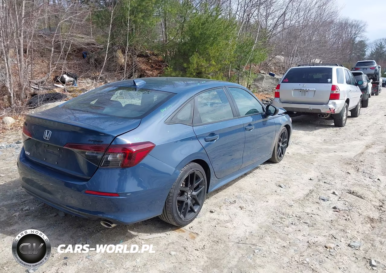 2026 Honda Civic Sport VIN:2HGFE2F57TH507778 - 4