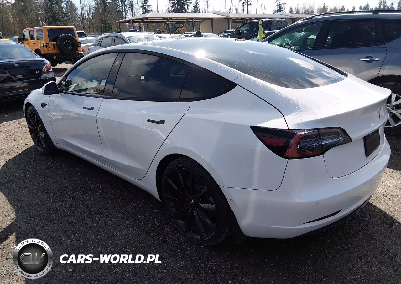 2021 Tesla Model 3 Standard Range Plus Rear-Wheel Drive VIN:5YJ3E1EA6MF838482 - 3