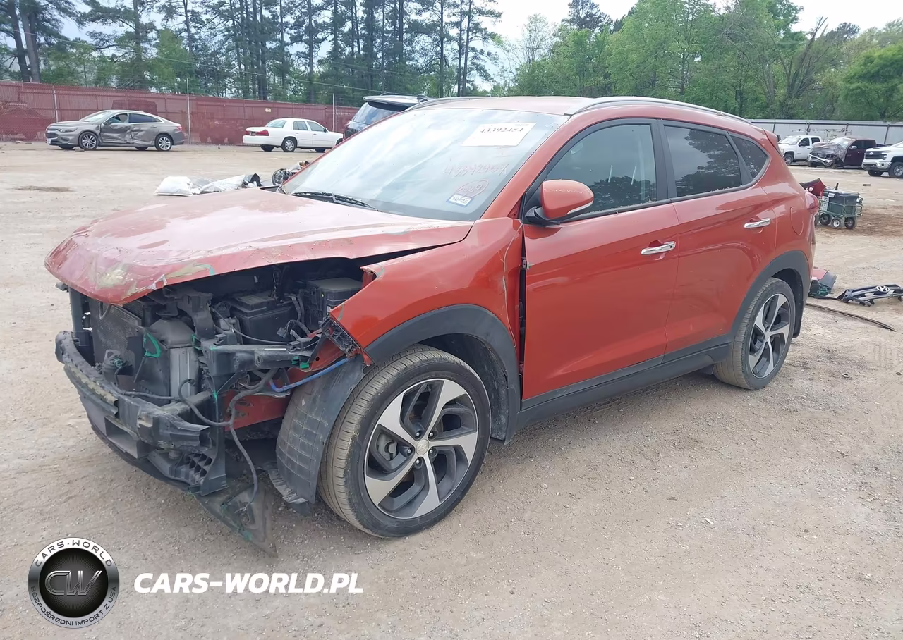 2016 Hyundai Tucson Limited VIN:KM8J33A27GU144043 - 2