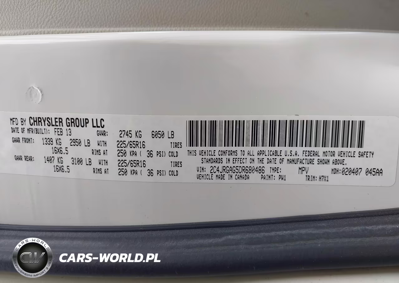 2013 Ram Cargo Tradesman VIN:2C4JRGAG5DR680486 - 9