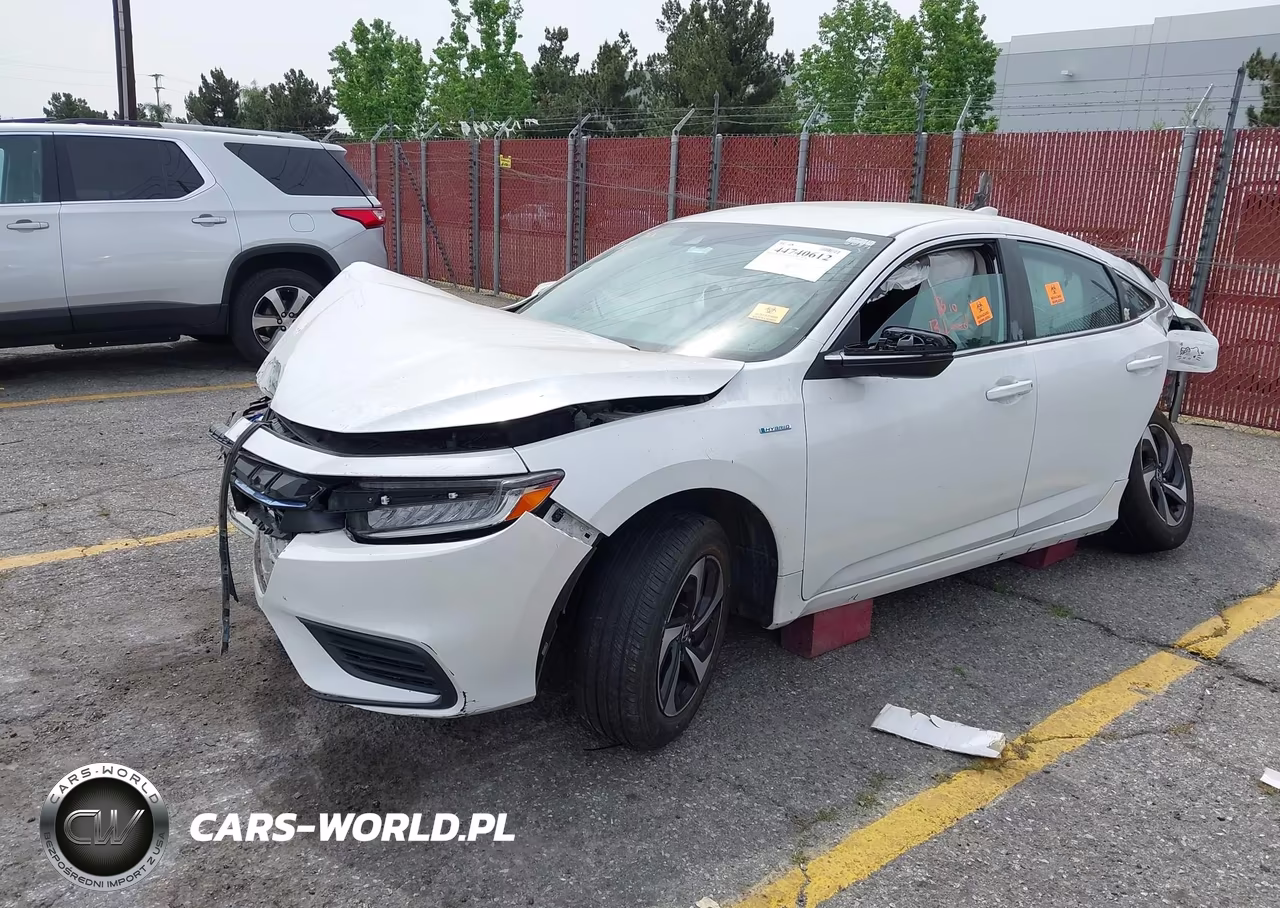 2022 Honda Insight Ex VIN:19XZE4F5XNE007622 - 2