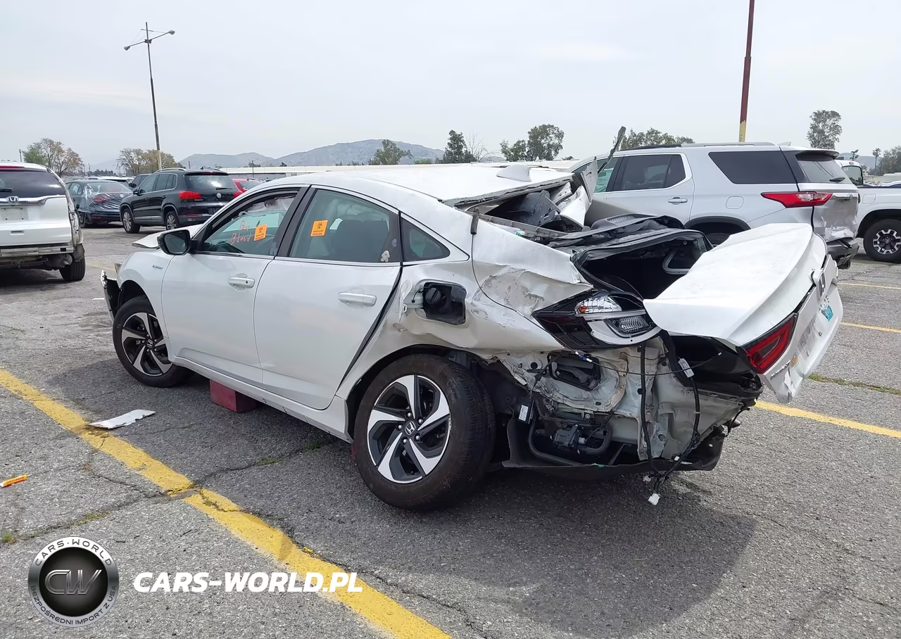 2022 Honda Insight Ex VIN:19XZE4F5XNE007622 - 3
