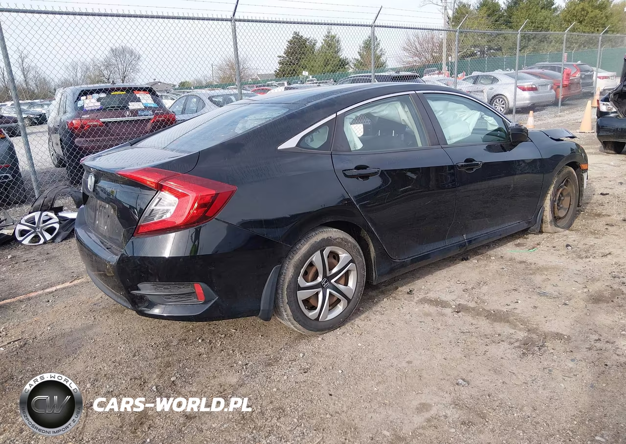 2017 Honda Civic Lx VIN:19XFC2F5XHE031355 - 4