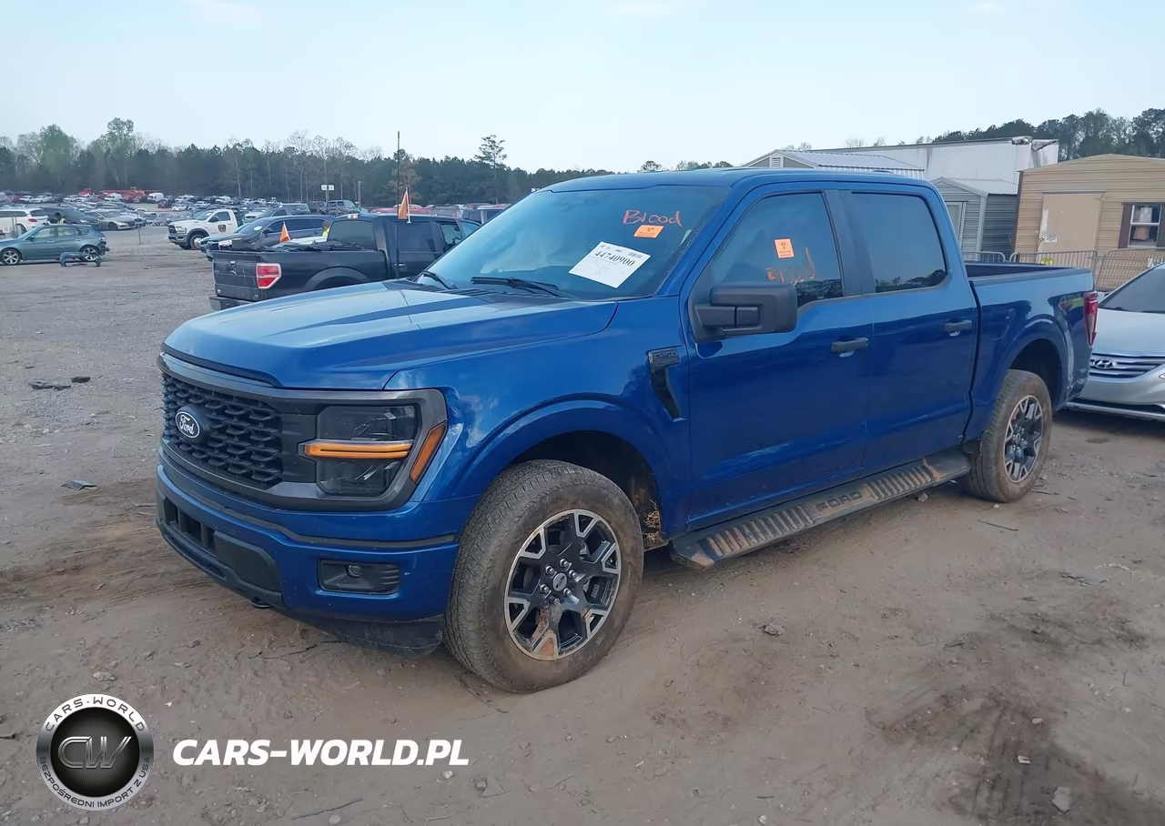 2024 Ford F-150 Stx VIN:1FTEW2LP8RKF38102 - 2