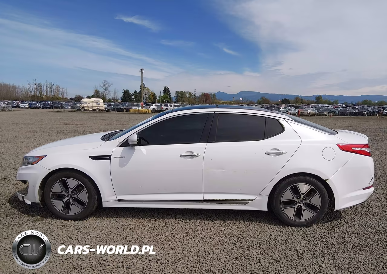 2013 Kia Optima Hybrid Ex VIN:KNAGM4ADXD5038787 - 14