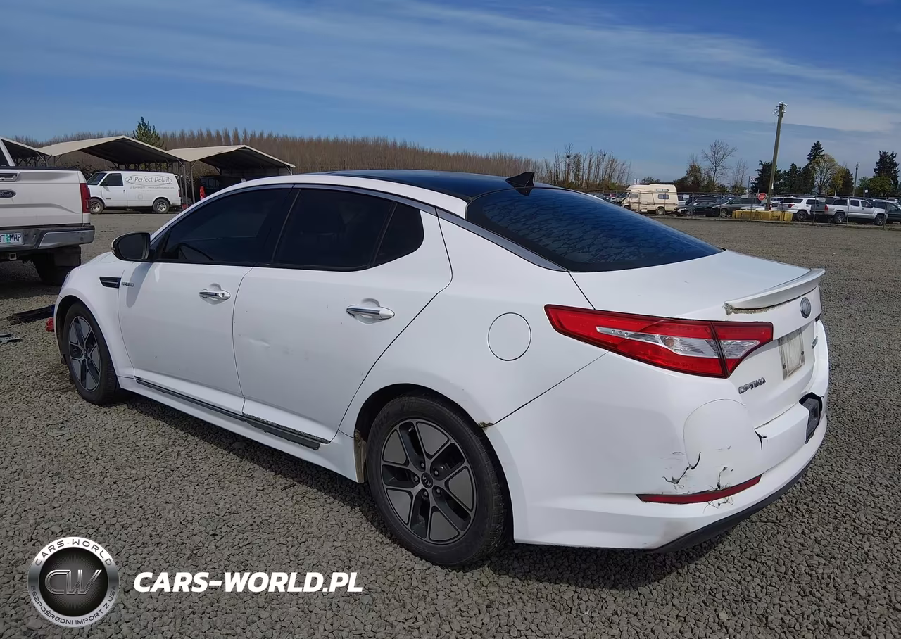 2013 Kia Optima Hybrid Ex VIN:KNAGM4ADXD5038787 - 3
