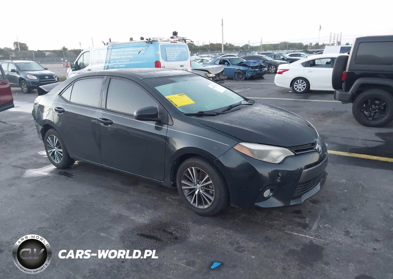 2016 Toyota Corolla Le Plus