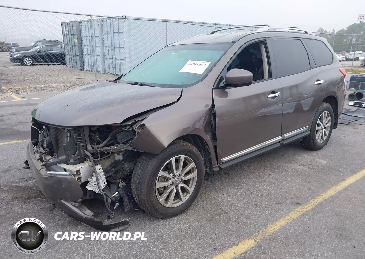 2015 Nissan Pathfinder Sl VIN:5N1AR2MM9FC681989 - 2