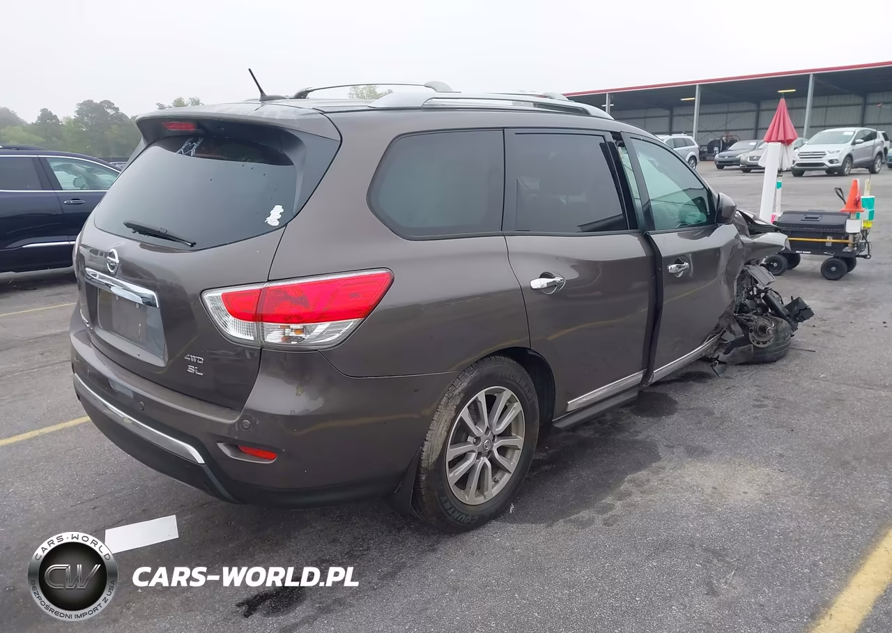 2015 Nissan Pathfinder Sl VIN:5N1AR2MM9FC681989 - 4