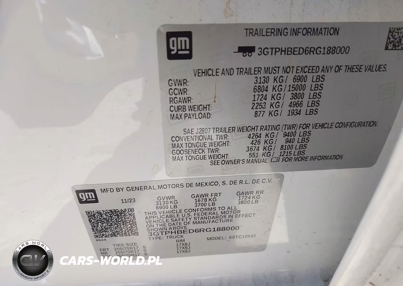 2024 GMC Sierra 1500 2Wd Short Box Sle VIN:3GTPHBED6RG188000 - 9