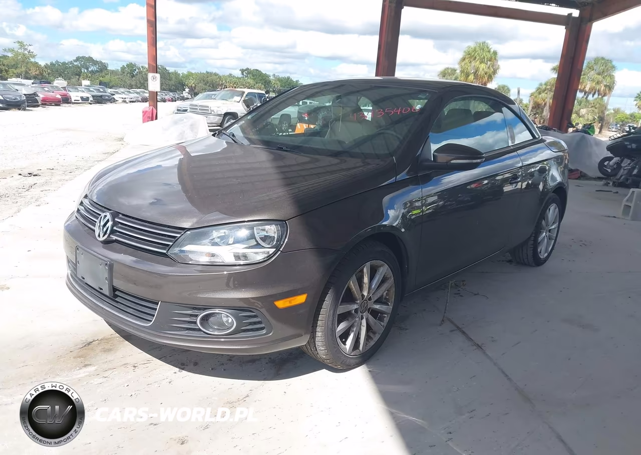 2013 Volkswagen Eos Komfort VIN:WVWBW8AHXDV001529 - 2