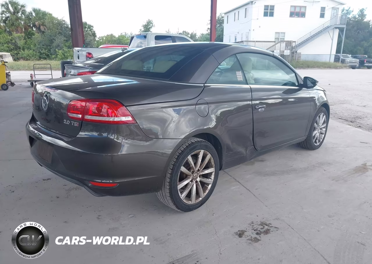 2013 Volkswagen Eos Komfort VIN:WVWBW8AHXDV001529 - 4