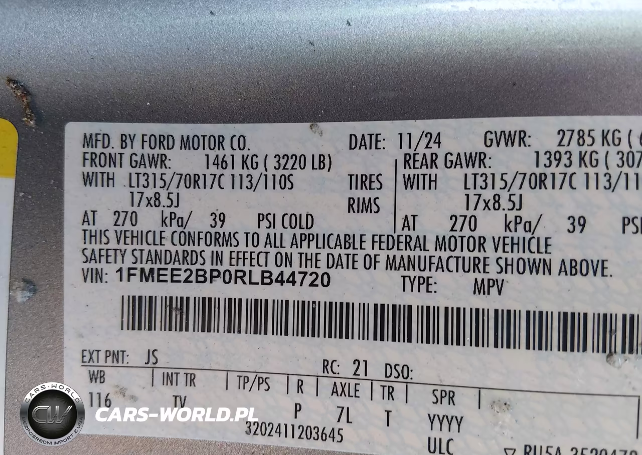 2024 Ford Bronco Wildtrak VIN:1FMEE2BP0RLB44720 - 9