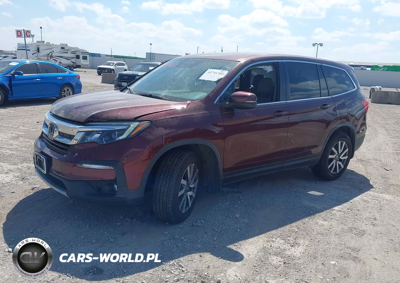 2021 Honda Pilot 2Wd Ex VIN:5FNYF5H32MB019590 - 2