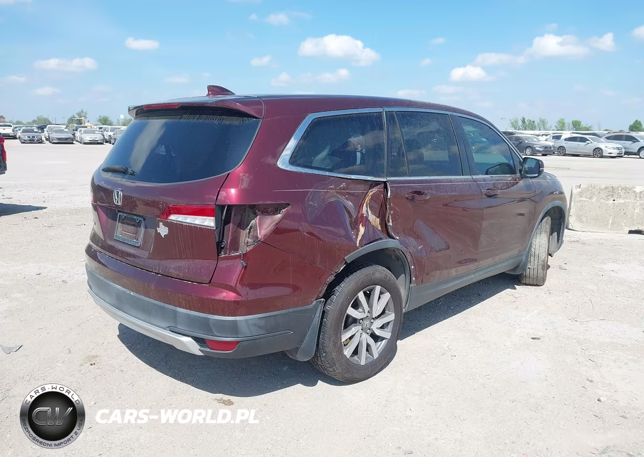 2021 Honda Pilot 2Wd Ex VIN:5FNYF5H32MB019590 - 4