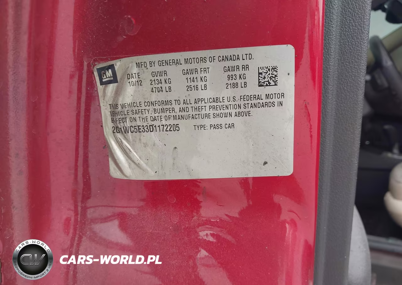 2013 Chevrolet Impala Ltz VIN:2G1WC5E33D1172205 - 9