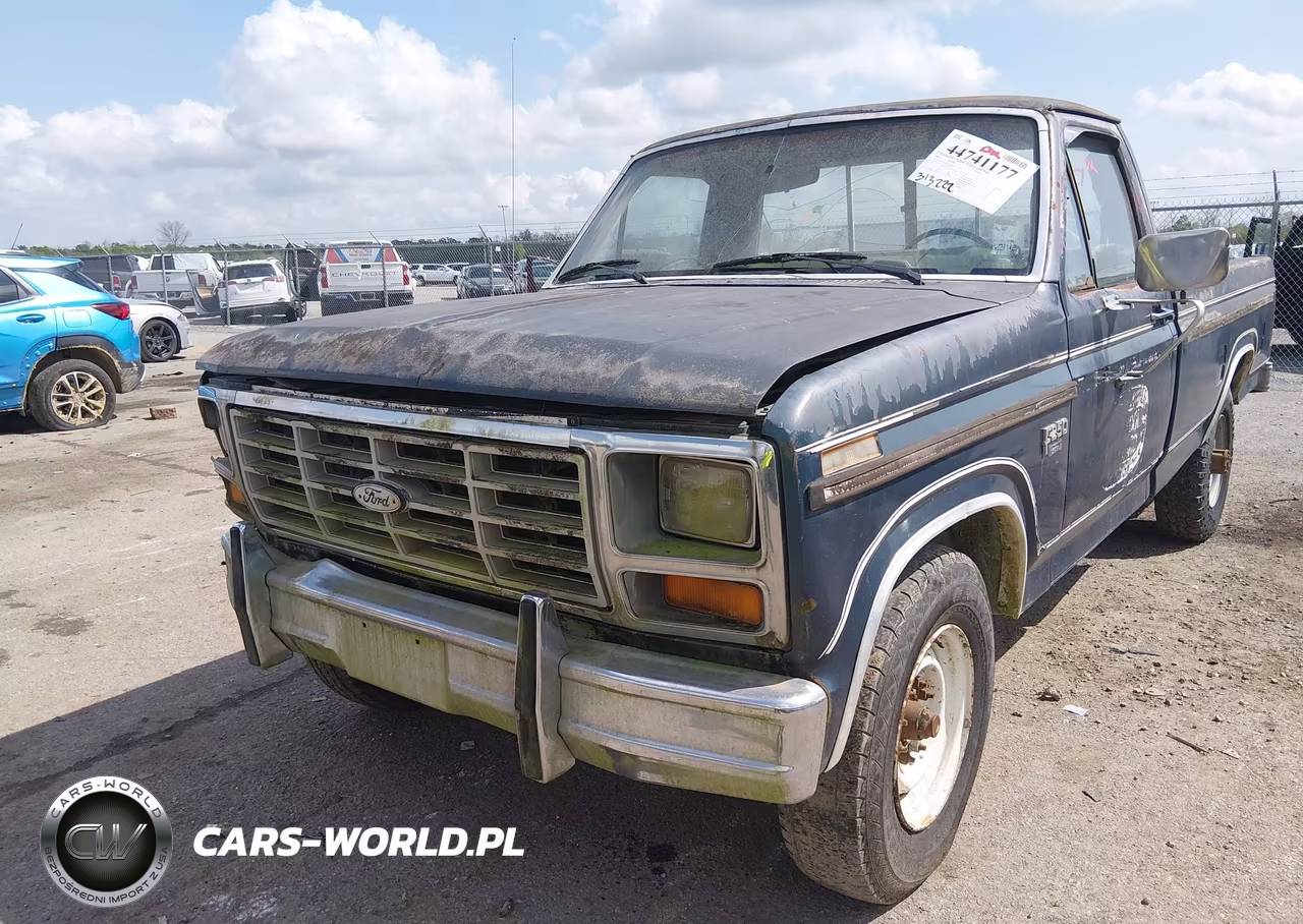 1986 Ford F250 VIN:1FTHF2515GPA01032 - 2
