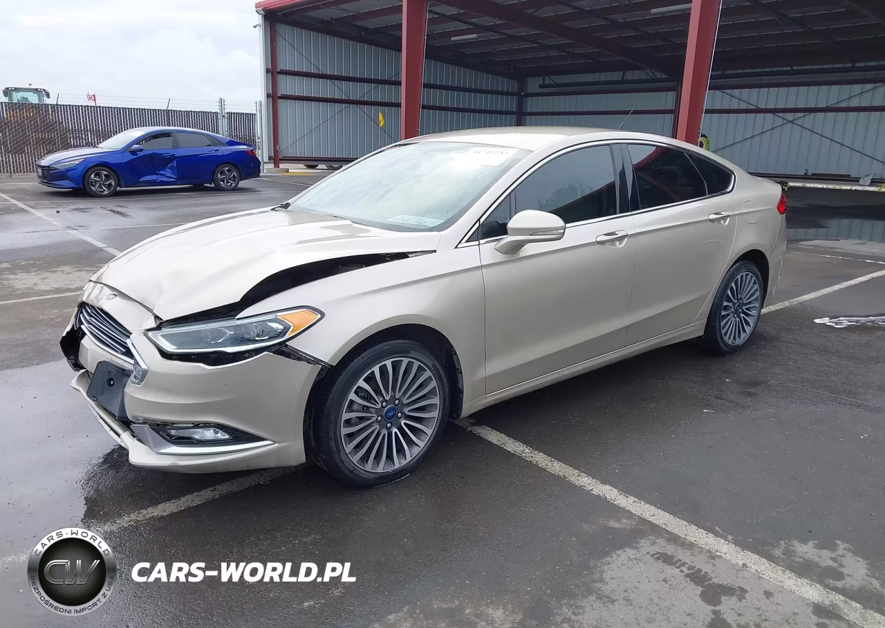 2018 Ford Fusion Titanium VIN:3FA6P0D99JR168645 - 2